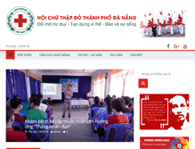Tablet Screenshot of chuthapdodanang.org.vn